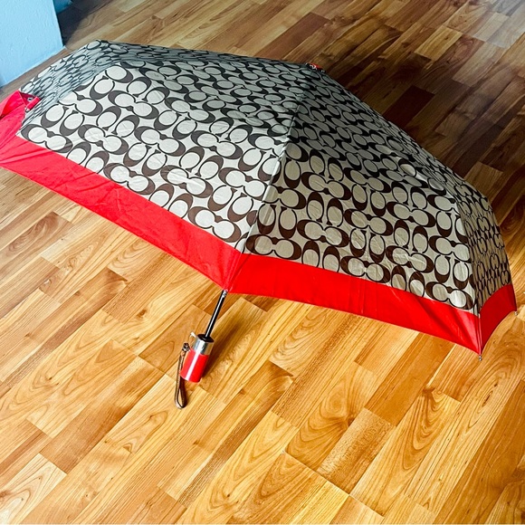 Coach Accessories Coach Signature Umbrella New Poshmark